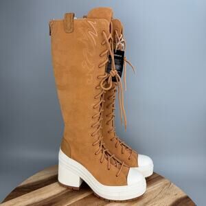 Converse Chuck 70 Women's Size 7 Western De Luxe Heel XXHi Platform Gingersnap